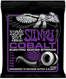Resim AyrStore Power Slinky Kobalt Elektro Gitar Telleri, Ölçü 11-48 