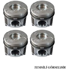 Resim Opel Astra G H Corsa C D E Meriva Z14XEP B14XEL 2001 Sonrası Piston + Segman 73.40 mm STD 