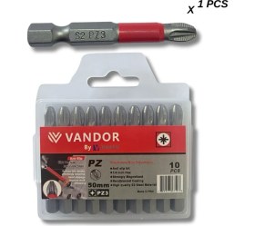 Resim Vandor Anti Slip Bit Kaydırmaz Bits S2 Yüksek Kalite Çelik Pz3 50 - 729927867403 