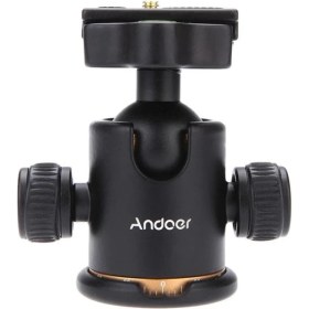 Resim Andoer D1032 Alüminyum Alaşımlı Bilyalı Top Kafa 