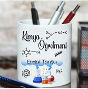 Resim Kimya Öğretmenine Hediye Isimli Kalemlik - Öğretmenler Günü 