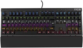 Resim Inca Empousa IKG-441 Usb Kablolu RGB Mekanik Gaming Türkçe Q Klavye 