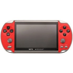 Resim El Oyun Konsolu Arcade Oyuncu El Çocuk İçin Taşınabilir Retro Video Çocuklar Red 