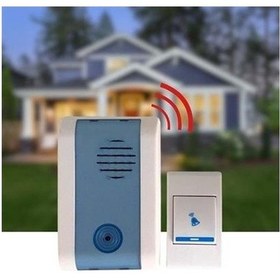 Resim Petinka Ev, Ofis, Daire, Bahçe Kapıları İçin Kablosuz Wireless Bağlantılı Kapı Zili 