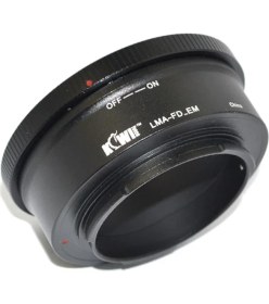 Resim Kiwifotos Manuel Lens Adaptörü (Sony E Gövde - Canon FD Lens ) 