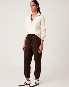 Resim Ltb Beli Lastikli Polar Kahve Rengi Eşofman Kahve Rengi L 