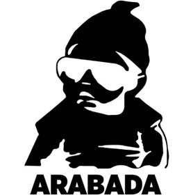 Resim Genel Markalar Arabada Bebek Var Oto, Araba Arka Cam Sticker, Etiket, Yapışkanlı Folyo Sticker BEYAZ 40*20 Cm 