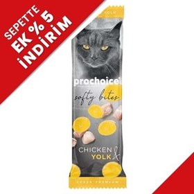 Resim Pro Choice Softy Bites Tavuklu ve Yumurtalı Yumuşak Kedi Ödül Maması 10 Gr 