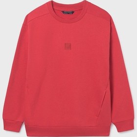 Resim Mayoral Erkek Çocuk İki İplik Sweatshirt Kırmızı KIrmızı 