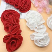 Resim DIY Akşam Elbisesi 3D Giyim Aplikasyonları Düğün Elbiseleri için Mükemmel, Ayakkabılar, Şapkalar, Giysiler ve Çantalar için Süslemek İçin İdeal, Moda Aksesuarları 1 adet/27 cm/10.63 in 