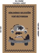 Resim duha trend 35x50 120 Gr. Kraft Kağıt Oto Paspası Kir 100 Adet 