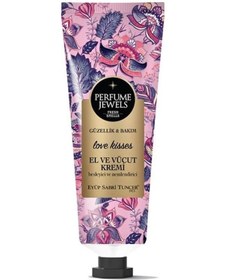 Resim Eyüp Sabri Tuncer Perfume Jewels Love Kisses El ve Vücut Kremi 50 ML 