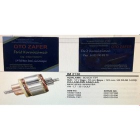 Resim Im2130 Marş Kollektörü Sprınter-Vw.Lt35-Golf 12V 14 Dıs Audi 