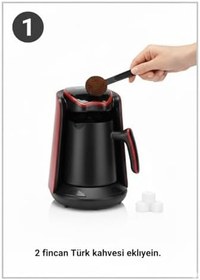 Resim Otomatik Türk Kahve Makinesi - Mükemmel Kahve Deneyimi Lezzetli ve Köpüklü Türk Kahvesi Şimdi Daha Kolay! 
