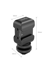 Resim SmallRig Kablosuz Mikrofon Için Ikisi Bir Arada Braket 2996 