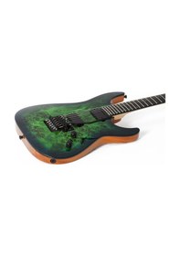 Resim Schecter C-6 Pro FR Elektro Gitar (Aqua Burst) 