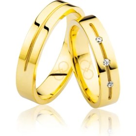 Resim Harem Altın Sarı Altın Alyans 1902-2 