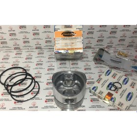 Resim ANTOR /lombardini 3ld510 12hp 4 Kanallı Piston Segman/sekman Komple 1mm. 