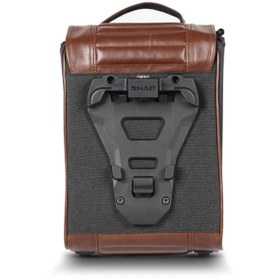 Resim Shad CAFE RACER KAHVERENGİ RETRO YAN ÇANTA SADDLE BAG X0SR38 