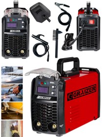 Resim Graizer Mma K-500 Çift Kartlı Hava Soğutmalı Invertör Çanta Compact Kaynak Makinesi 