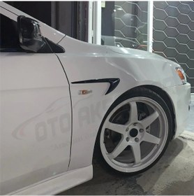 Resim Peugeot Bipper Çamurluk Venti Sağ - Sol Parlak Siyah 