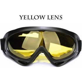 Resim Xifu Shop C Sarı Stil Motosiklet Gözlüğü Anti Parlama Motocross Spor Kayak Gözlüğü Rüzgar Geçirmez Uv Koruyucu Ekipmanlar Aksesuarlar Tslm2 (Yurt Dışından) 