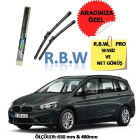 Resim Rbw Pro Bmw2 Series Gran Tourer(2015-2023) Aracınız Için Özel Üst Seviye Pro Muz Tip Silecek Takımı 