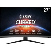 Resim MSI OPTIX G27C7 27" 165Hz 1ms (HDMI+Display) Freesync Premium Full HD Curved Oyuncu Monitör 