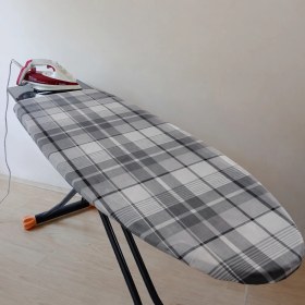 Resim Asev Home Ütü Masası Kılıfı Büyük Boy Ipli Stoperli Keçeli Kılıfı Örtüsü Bezi 55X140CM Ekosi 