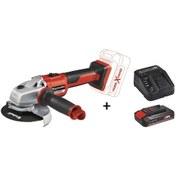 Resim Einhell Axxıo 125 MM Taşlama Makinesi + 2.5 Ah Starter Kit 