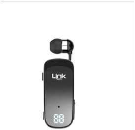 Resim LinkTech V81 Makaralı Titreşimli Bluetooth Kulaklık Gri 
