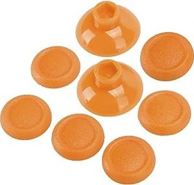 Resim Yüksekliği Ayarlanabilir Joystick Kılıfı, Evrensel Gamepad Kılıfı Kapağı, XBOX ONE Oyun Makinesi ile Uyumlu Joystick Kılıfı Aksesuarı(Orange) 