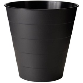 Resim AboutThePerfect Şık Siyah Çöp Kutusu Saksısı, 10 Litre, Ev ve Ofis Kullanımı için ideal 