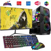 Resim I5 14400F 32GB DDR4 1TB M2 8GB RX580 24\ Mon. Oyun Bilgisayarı 