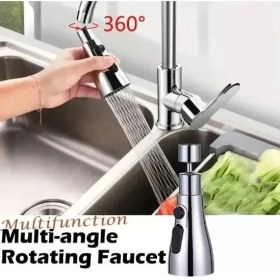Resim SHC4200 Metalik Musluk Başlığı 3 Fonksiyon 