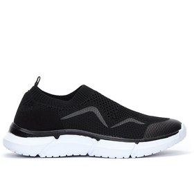 Resim Kadın Siyah Kumaş Sneaker 
