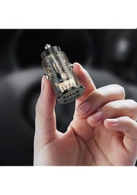 Resim Kuulaa 3.4A 17W Hızlı Şarj Mini Dual Usb Araç Şarjı 