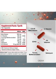 Resim Orzax İmunol Complex Avantajlı Paket 30+15 Kapsül 