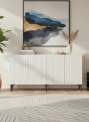 Resim Ka1513b Zeynep150 Konsol, Tv Sehpası Beyaz 150cm Beyaz 