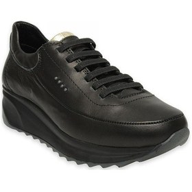 Resim Mammamia D25ya-3475-b Kadın Hakiki Deri Casual Ayakkabı Siyah Siyah 