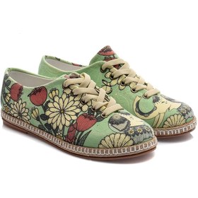 Resim Streetfly Renkli Kadın Oxford Ayakkabı MDBS270 