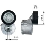 Resim GATES ALTERNATOR GERGISI KOMPLE OPEL AGILA B FORD KA 1,3TDCI 08 / ALFA ROMEO 159 CROMA 1,9JTD 05 11 BRAVO 