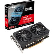 Resim Asus Dual Radeon RX 6500 XT OC DUAL-RX6500XT-O4G 4 GB GDDR6 64 Bit Ekran Kartı 