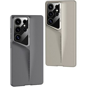 Resim Galaxy S25 Ultra Uyumlu Kılıf Ultra İnce Kamera Korumalı Sert Rubber Zore Procase Kapak-gold Gold 