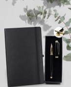 Resim Siyah Defter & Siyah Dolma Kalem Trendmiya