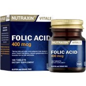 Resim NUTRAXIN Folic Acid 400 mcg 100 Tablet 