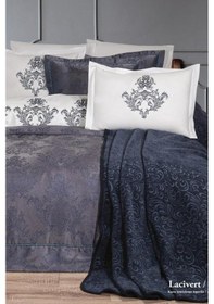 Resim Çeyiz Diyarı Hazal 10 Parça Çeyiz Seti Lacivert Lacivert 