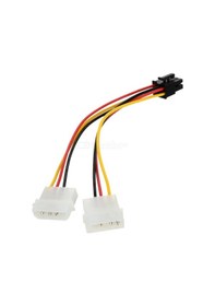 Resim 6 Pin Vga Ekran Karti Power Kablo 15 Cm Ag-6Pin 