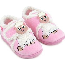 Resim Gezer Kışlık Cırtlı Ayarlanabilir Rahat İç Taban Kız Çocuk Panduf Ayakkabı Ga2kpm.03366.00.r90.b42 Pembe 