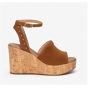 Resim Sandalet Kadın E307663d Nerogiardini Velour Pu Musa 8901p Rıcope 